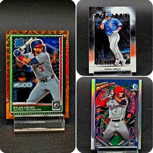 Dylan Crews Bowman Chrome Velocity Terror RC's Washington Nationals Top Prospect